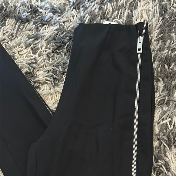 Rag & Bone Black Skinny Pants Seam Detail - Picture 3 of 4